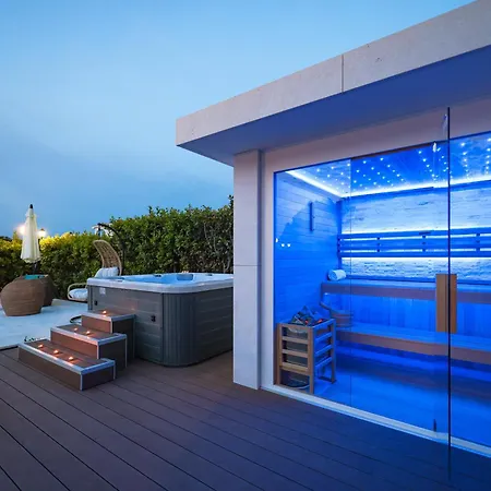 Appartement Pino With Pool, Sauna & Jacuzzi 2 Petrcane